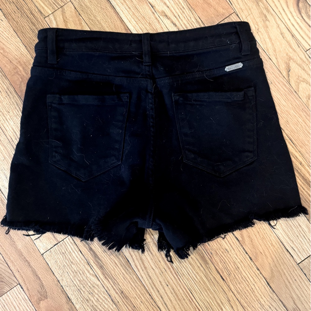 KanCan Basic High Rise Shorts - Picture 2 of 6